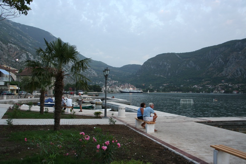Arriving in Kotor