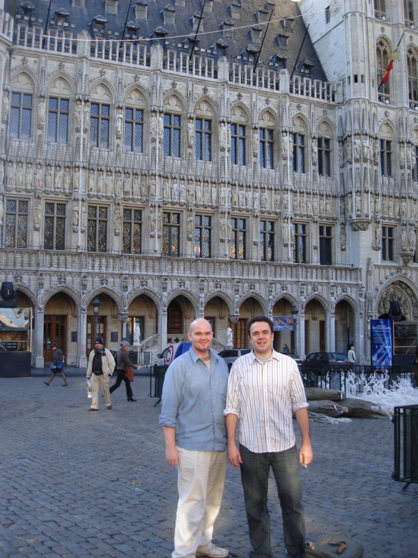 At the Grand Place