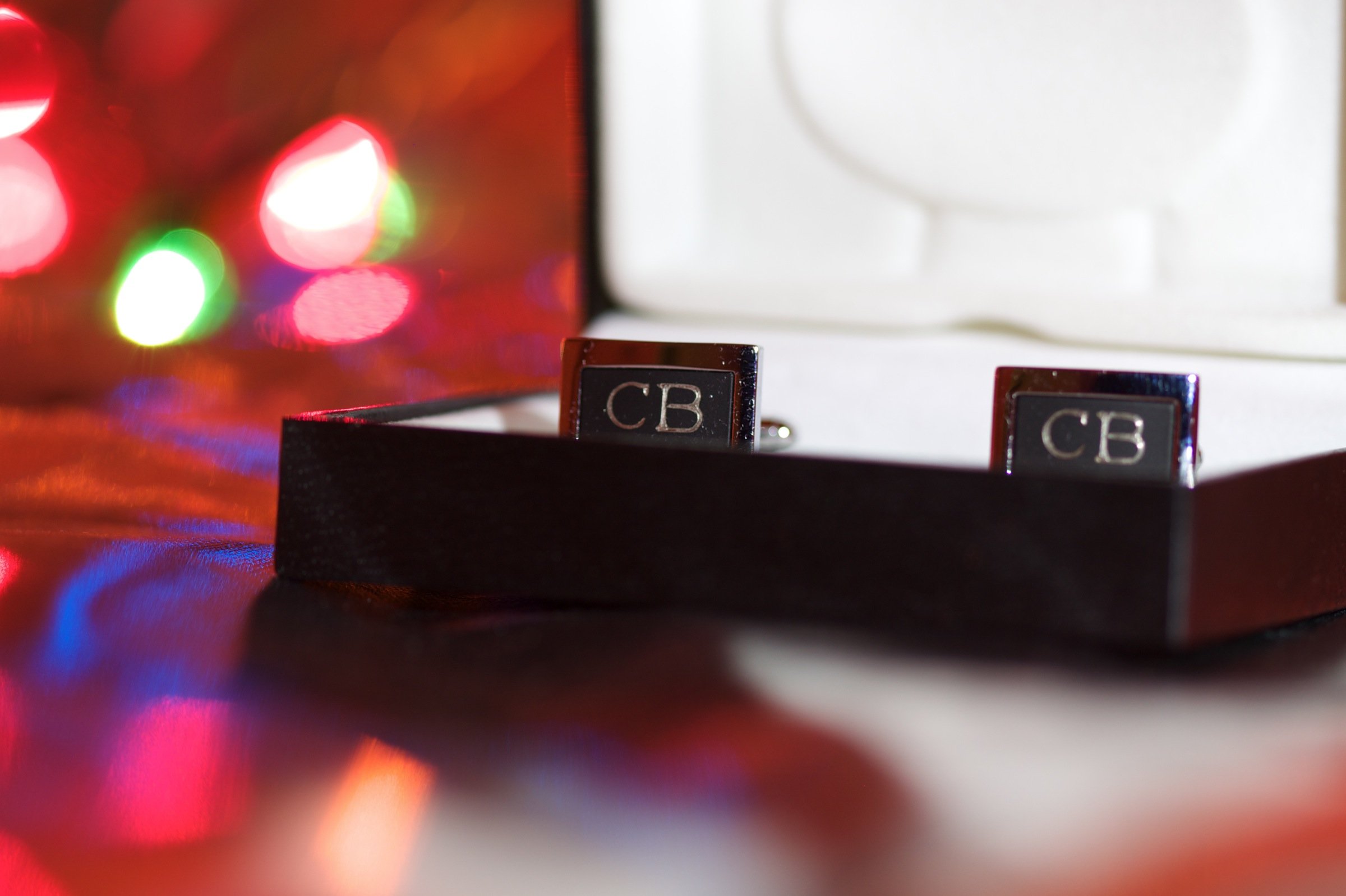 Christmasy cufflinks