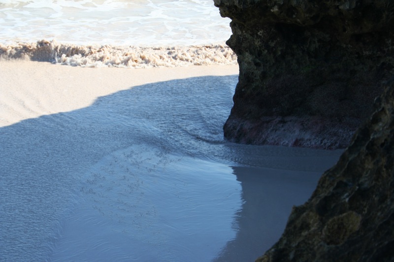 Ebbing waters