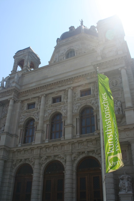 Entering Kunsthistorisches Museum