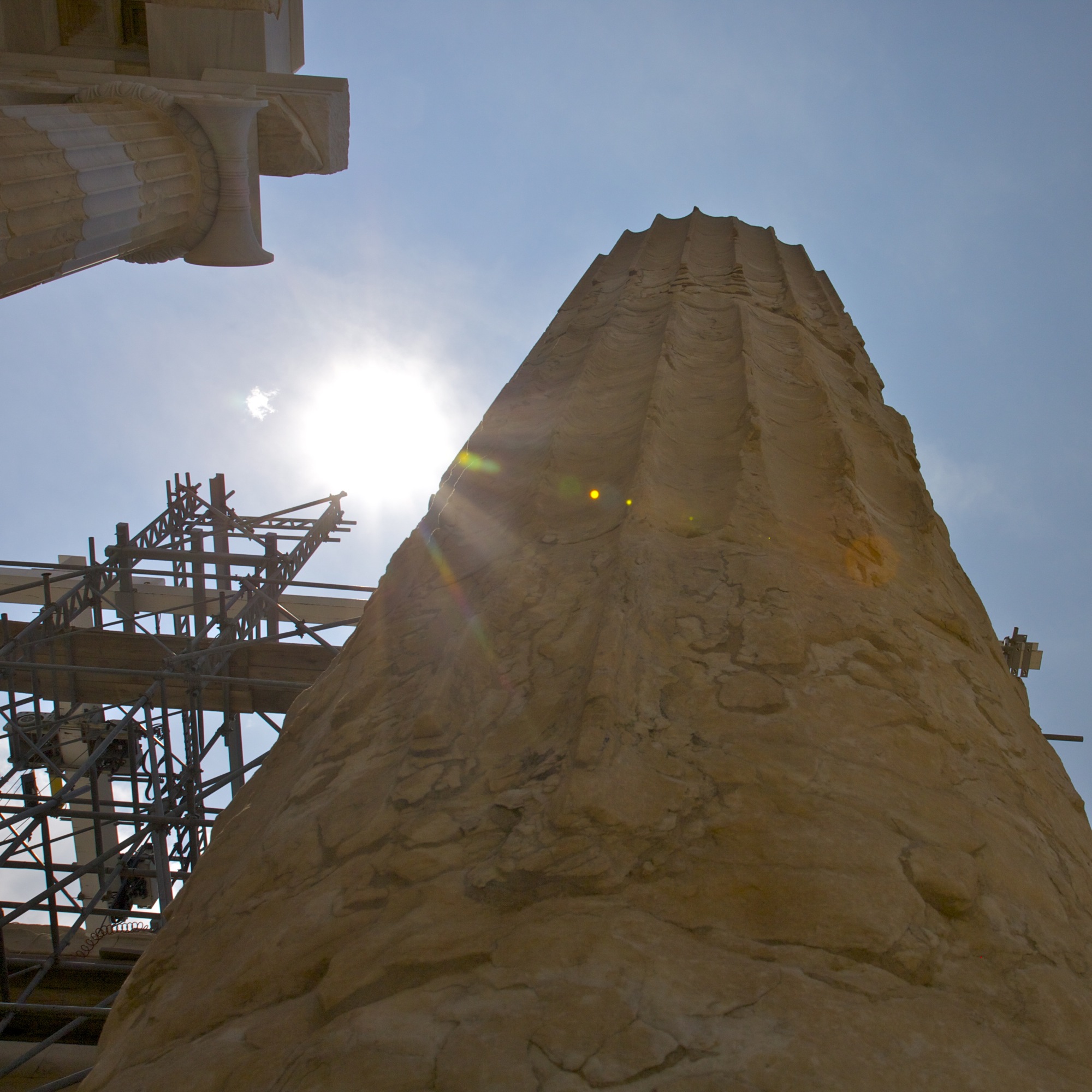 Fluted column