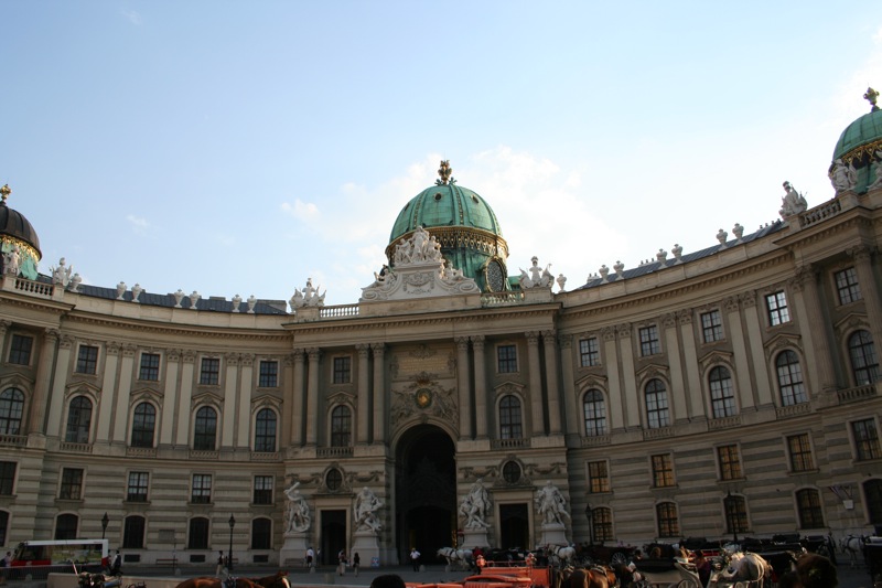Hofburg entrance