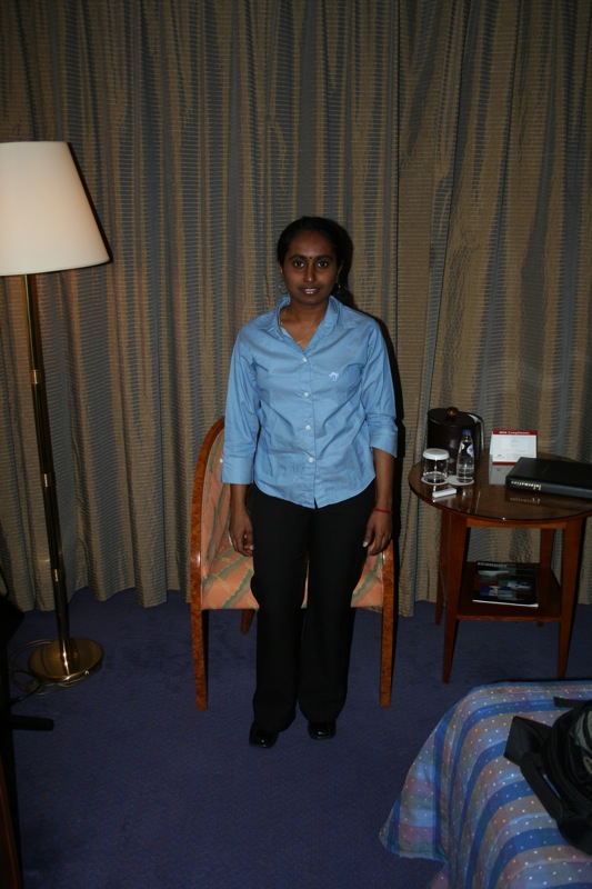 In the room