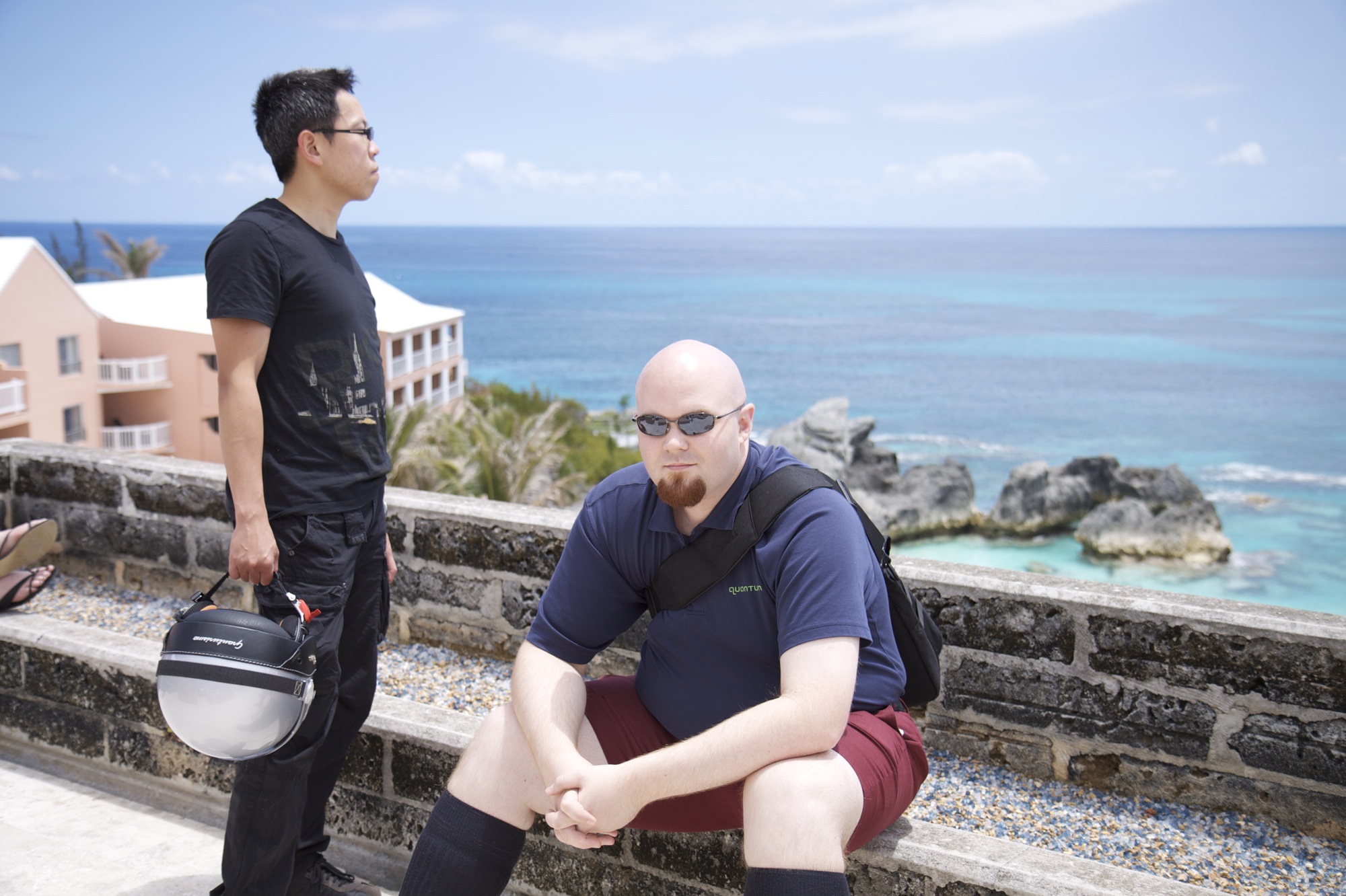 Joseph and I at the Reefs