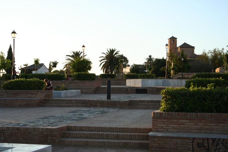 Quiet hilltop park
