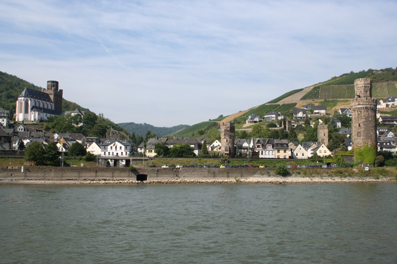 Riverside village