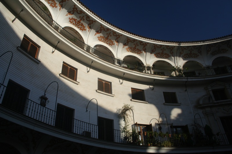 Spanish courtyard