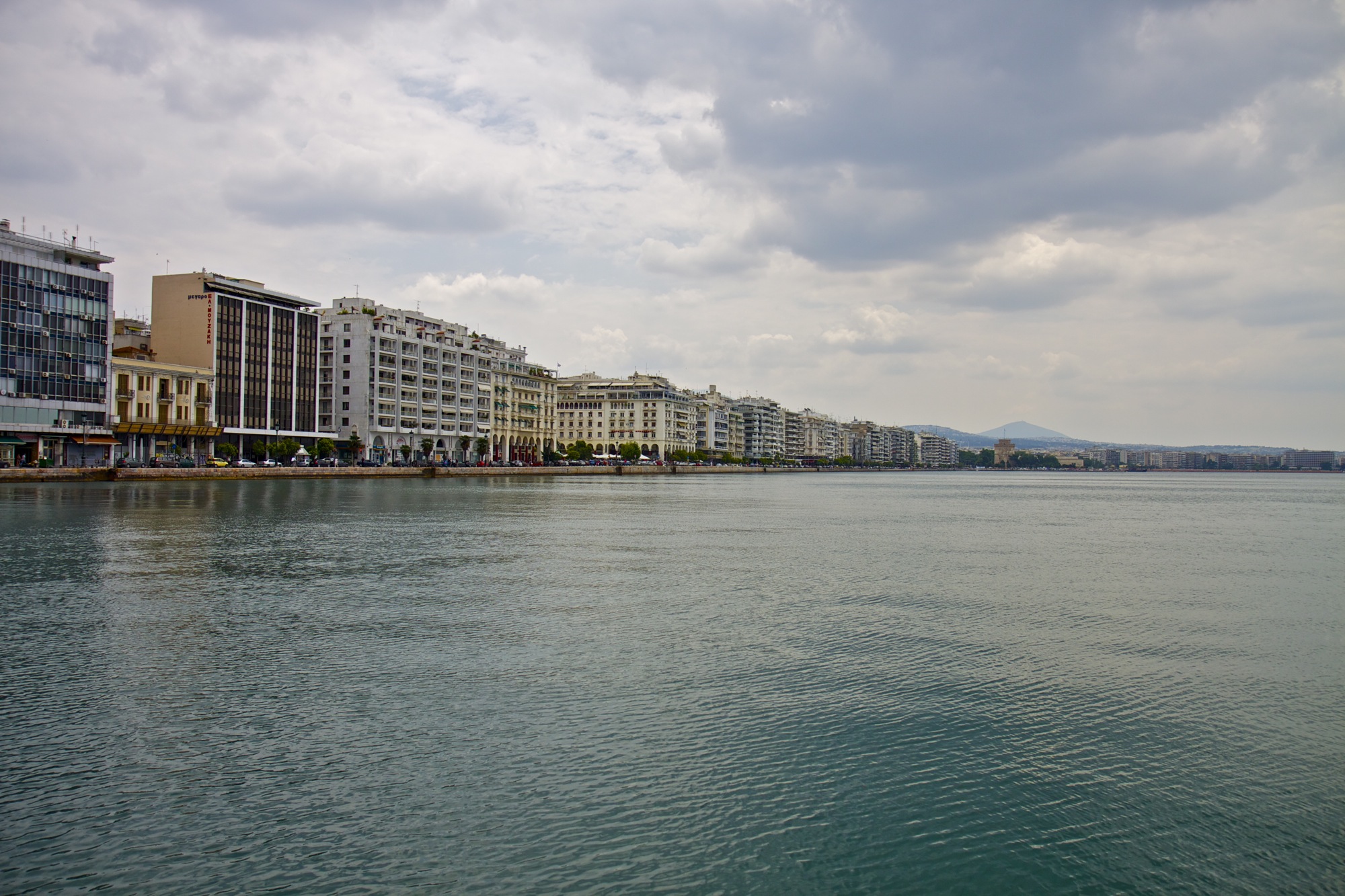 Thessaloniki from the port